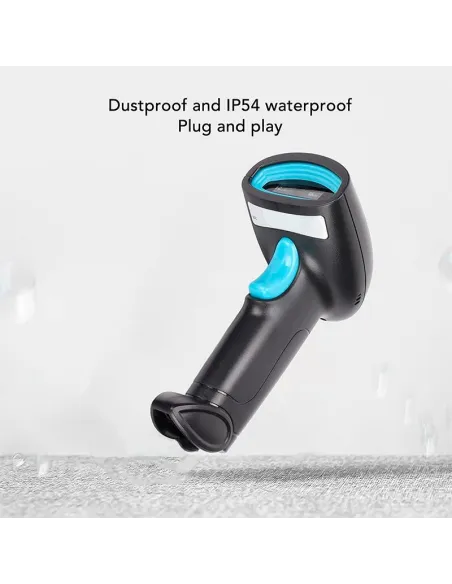 AVPos WI93 Lector Códigos de Barras 1D/2D CMOS Negro