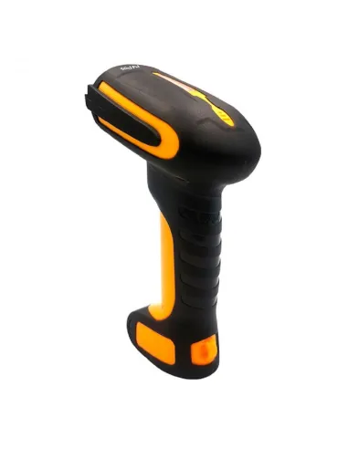 AVPos BT31 Rugerizado Lector de Códigos de Barras 1D/2D Negro/Amarillo