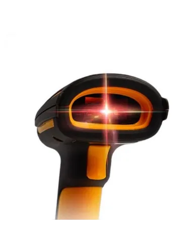 AVPos BT31 Rugerizado Lector de Códigos de Barras 1D/2D Negro/Amarillo