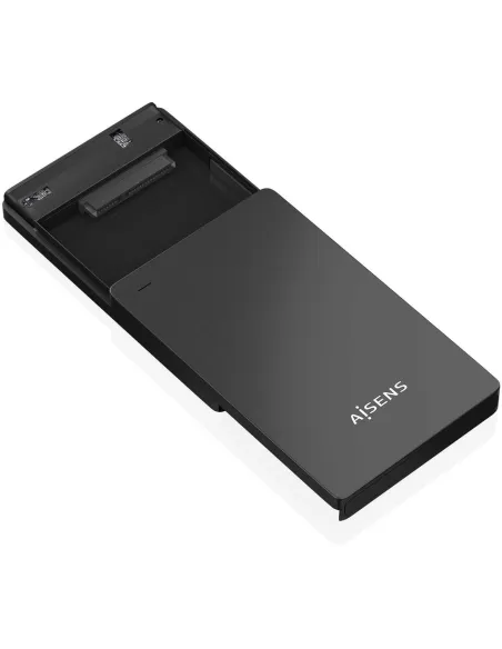 Aisens ASE-2542B Caja Externa para Disco Duro de 2.5" USB-C Negro