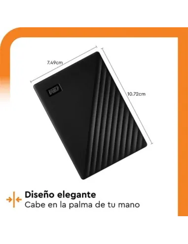 Western Digital My Passport 4TB Negro