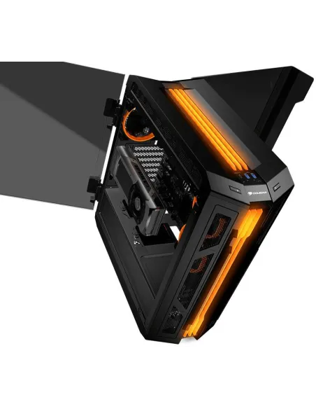 Cougar Gemini T Pro ARGB Midi-Tower Cristal Templado USB 3.2 Negra