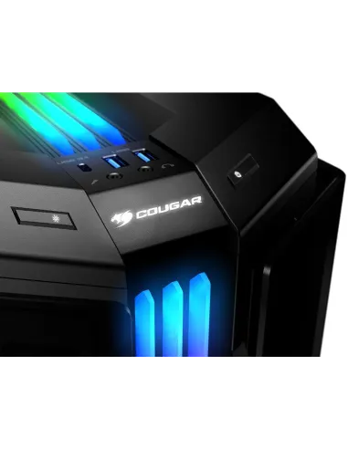 Cougar Gemini T Pro ARGB Midi-Tower Cristal Templado USB 3.2 Negra