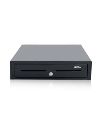 AVPos Cash-U290 Cajón portamonedas Manual y Automático Negro