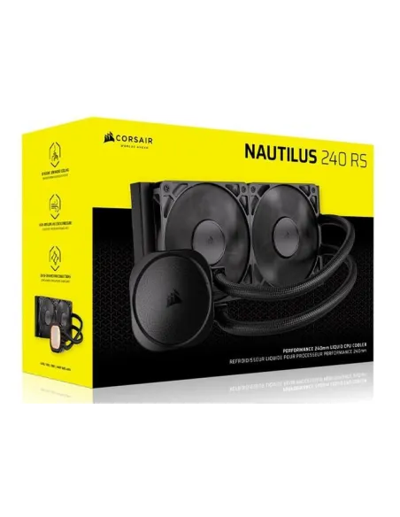 Corsair Nautilus 240 RS Refrigeración Liquida 240mm Negra