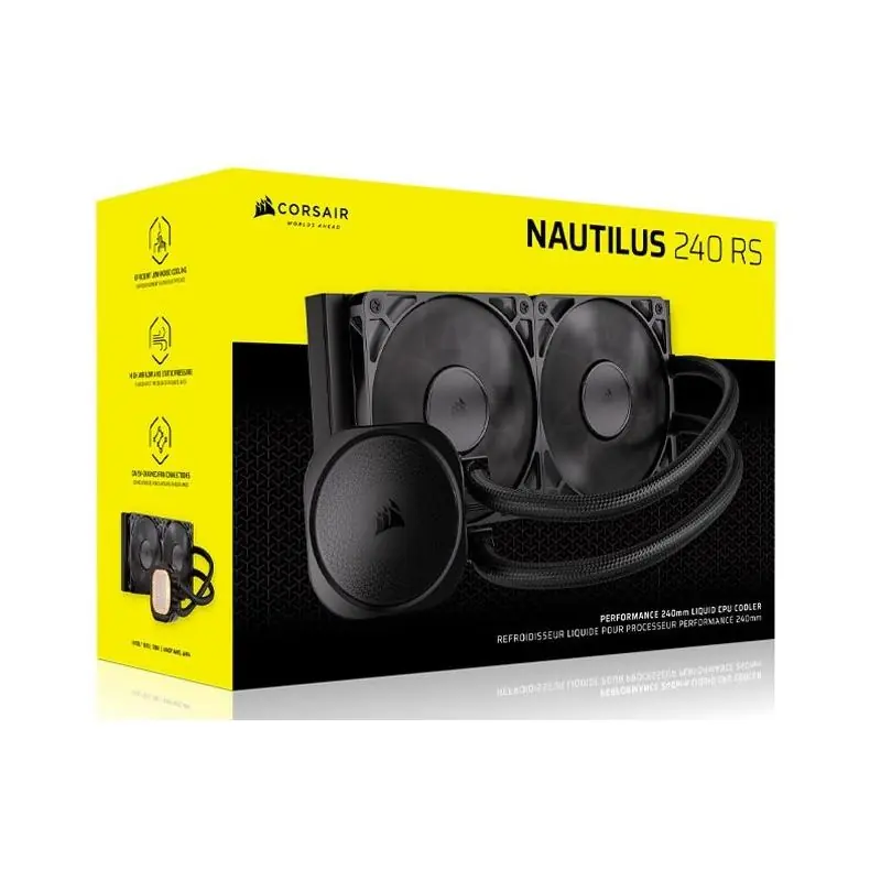 Corsair Nautilus 240 RS Refrigeración Liquida 240mm Negra