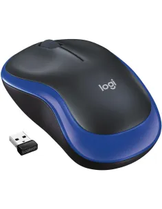 Logitech M185 Ratón Inalámbrico Bluetooth Azul