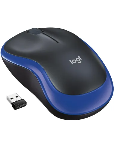 Logitech M185 Ratón Inalámbrico Bluetooth Azul