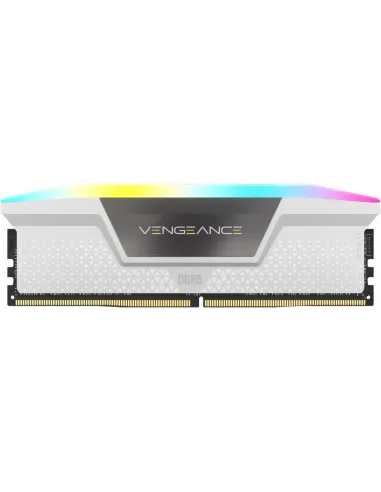 Corsair Vengeance RGB DDR5 5200MHz 64GB (2x32GB) CL40 Blanco