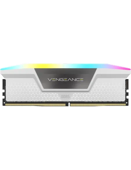 Corsair Vengeance RGB DDR5 5200MHz 64GB (2x32GB) CL40 Blanco