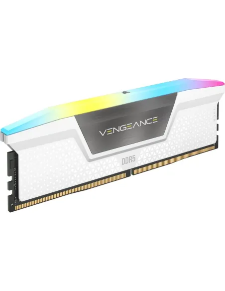 Corsair Vengeance RGB DDR5 5200MHz 64GB (2x32GB) CL40 Blanco