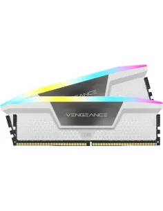 Corsair Vengeance RGB DDR5 5200MHz 64GB (2x32GB) CL40 Blanco