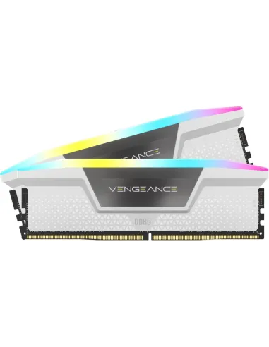 Corsair Vengeance RGB DDR5 5200MHz 64GB (2x32GB) CL40 Blanco