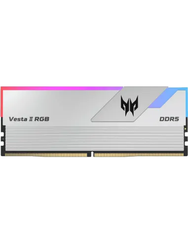Acer Predator Vesta II RGB DDR5 6400MHz 32GB (2x16GB) CL32 Plata