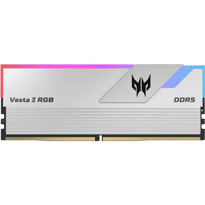 Acer Predator Vesta II RGB DDR5 6800MHz 32GB (2x16GB) CL32 Plata