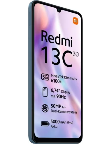 Xiaomi Redmi 13C 5G 4/128GB Azul