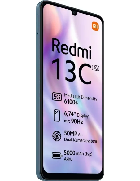 Xiaomi Redmi 13C 5G 4/128GB Azul