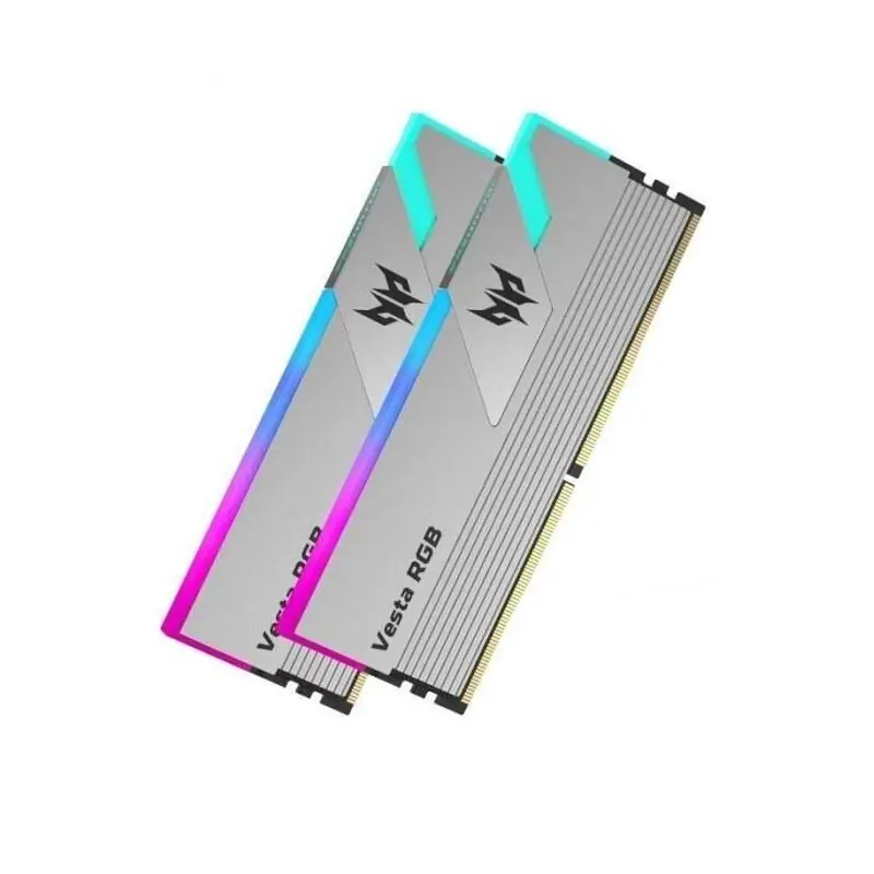 Acer Predator Vesta II RGB DDR5 6800MHz 32GB (2x16GB) CL32 Plata