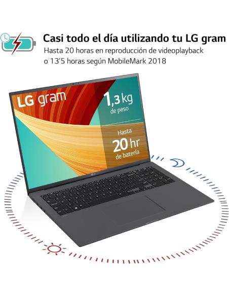LG Gram 17Z90R-G.AD78B Intel Evo Core i7-1360P/32GB/1TB SSD/17" W11 Home