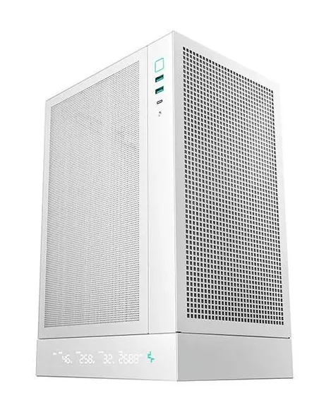 Deepcool CH170 DIGITAL Mini-ITX USB 3.0 Blanco
