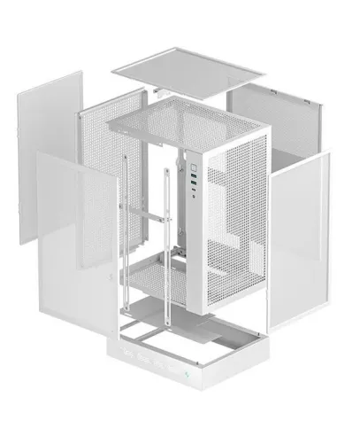 Deepcool CH170 DIGITAL Mini-ITX USB 3.0 Blanco