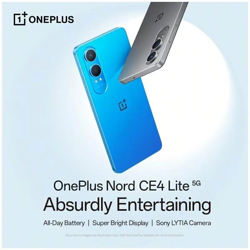 OnePlus Nord CE4 Lite 5G 8/256GB Super Silver