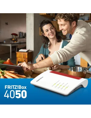 AVM FRITZ!Box 4050 Router WiFi 6 1 Puerto Ethernet