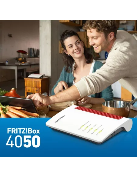 AVM FRITZ!Box 4050 Router WiFi 6 1 Puerto Ethernet