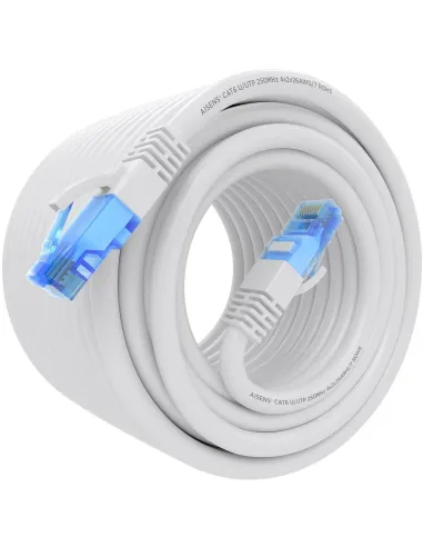Aisens A135-0828 Cable de Red RJ-45 Cat.6 UTP 20 M Blanco