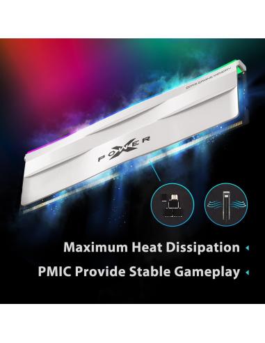 Silicon Power XPOWER RGB DDR5 6000MHz 32GB (2x16GB) CL30 Blanco
