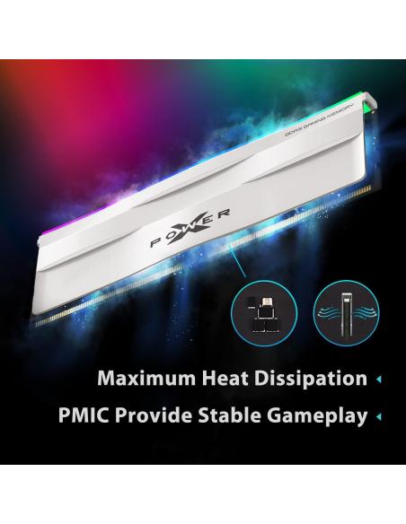 Silicon Power XPOWER RGB DDR5 6000MHz 32GB (2x16GB) CL30 Blanco