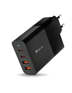 NGS BUD 100W Cargador USB-C/USB-A Negro-AATCAT0406