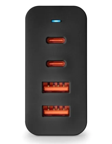 NGS BUD 100W Cargador USB-C/USB-A Negro