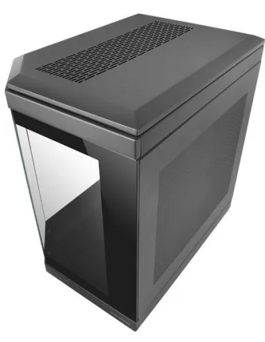 Mars Gaming MC-3T Semitorre ATX Triple Cristal Templado 3x Slots PCI Verticales USB-C 3.0 Negra