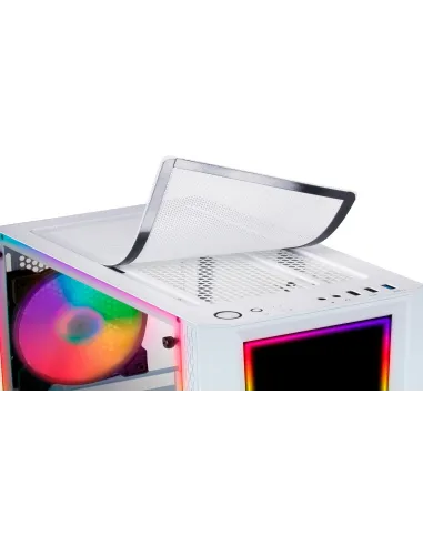 Mars Gaming MC-ART FRGB Cristal Templado USB 3.0 Blanca