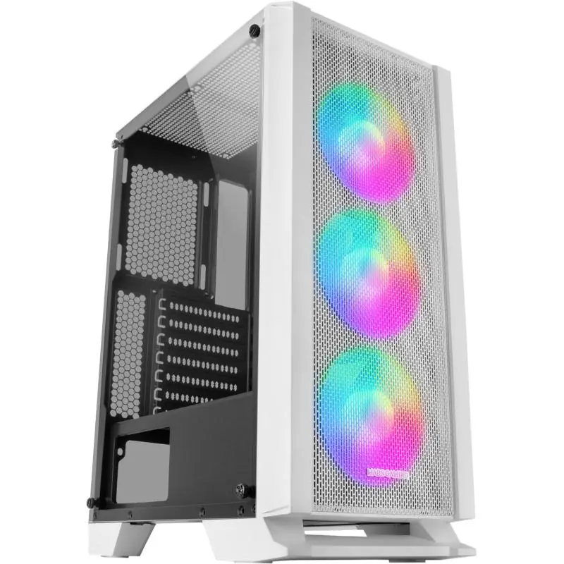 Mars Gaming MC-C Cristal Templado USB 3.0 Blanco