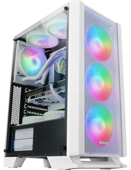 Mars Gaming MC-C Cristal Templado USB 3.0 Blanco