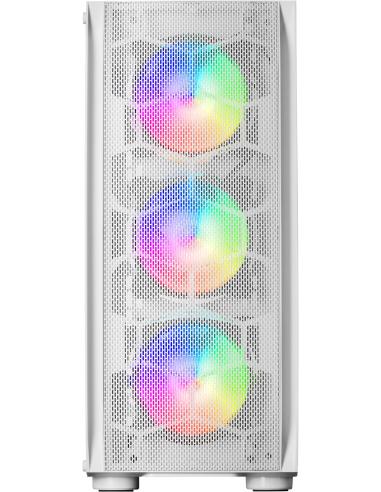 Mars Gaming MC-KX ARGB Cristal Templado USB 3.0 Blanca