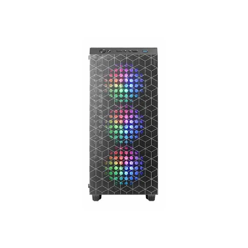 Mars Gaming MC-MAG Semitorre ATX Cristal Templado 3 Ventiladores FRGB USB 3.0 Negra