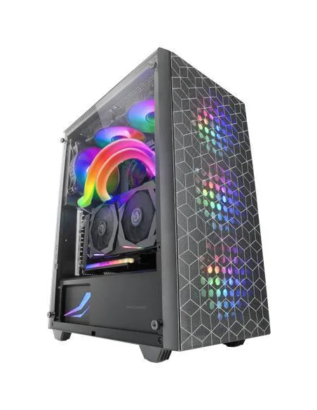 Mars Gaming MC-MAG Semitorre ATX Cristal Templado 3 Ventiladores FRGB USB 3.0 Negra
