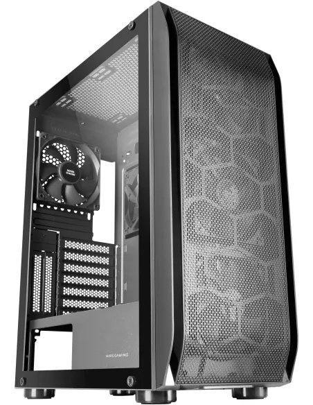 Mars Gaming MC-PRO2 Cristal Templado USB 3.0 Negra