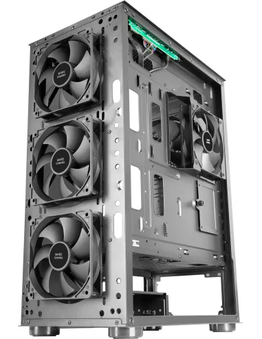 Mars Gaming MC-PRO2 Cristal Templado USB 3.0 Negra