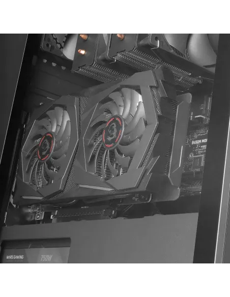 Mars Gaming MC-PRO2 Cristal Templado USB 3.0 Negra