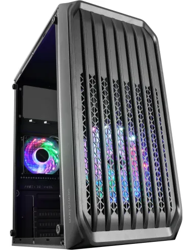 Mars Gaming MC-S2 Mini Torre Micro-ATX FRGB USB 3.0 con Ventana Negro