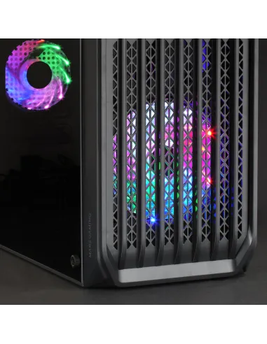 Mars Gaming MC-S2 Mini Torre Micro-ATX FRGB USB 3.0 con Ventana Negro