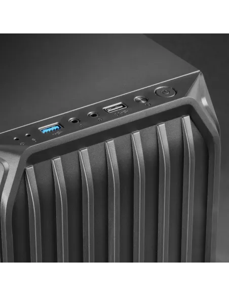 Mars Gaming MC-S2 Mini Torre Micro-ATX FRGB USB 3.0 con Ventana Negro