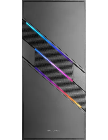 Mars Gaming MC-U3 Cristal Templado ARGB USB 3.0 Negra