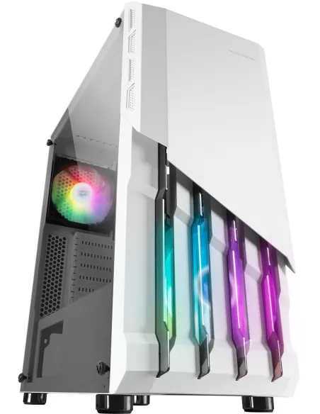 Mars Gaming MC-X2 FRGB USB 3.0 Blanca con Ventana