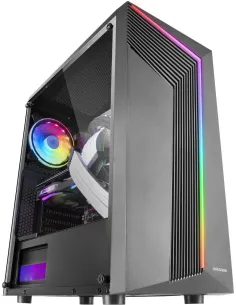 Mars Gaming MC-X7 ARGB USB 3.0 Negra con Ventana