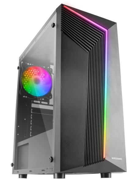 Mars Gaming MC-X7 ARGB USB 3.0 Negra con Ventana